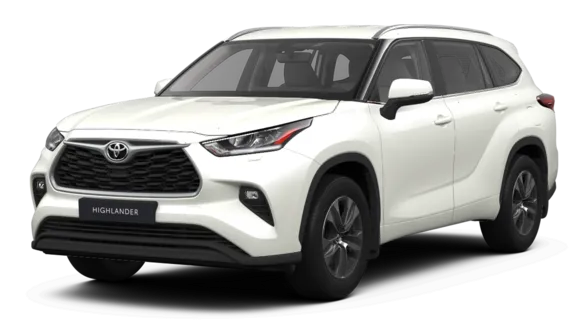 Баннер Toyota Highlander